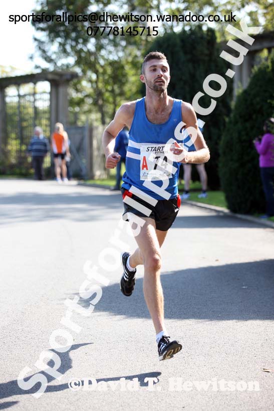 Senior men, Northern Road Relays, Blackpool. Photo: David T. Hewitson/Sports for All Pics
